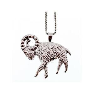925 Sterling Silver "Aries" Сhain with Pendant